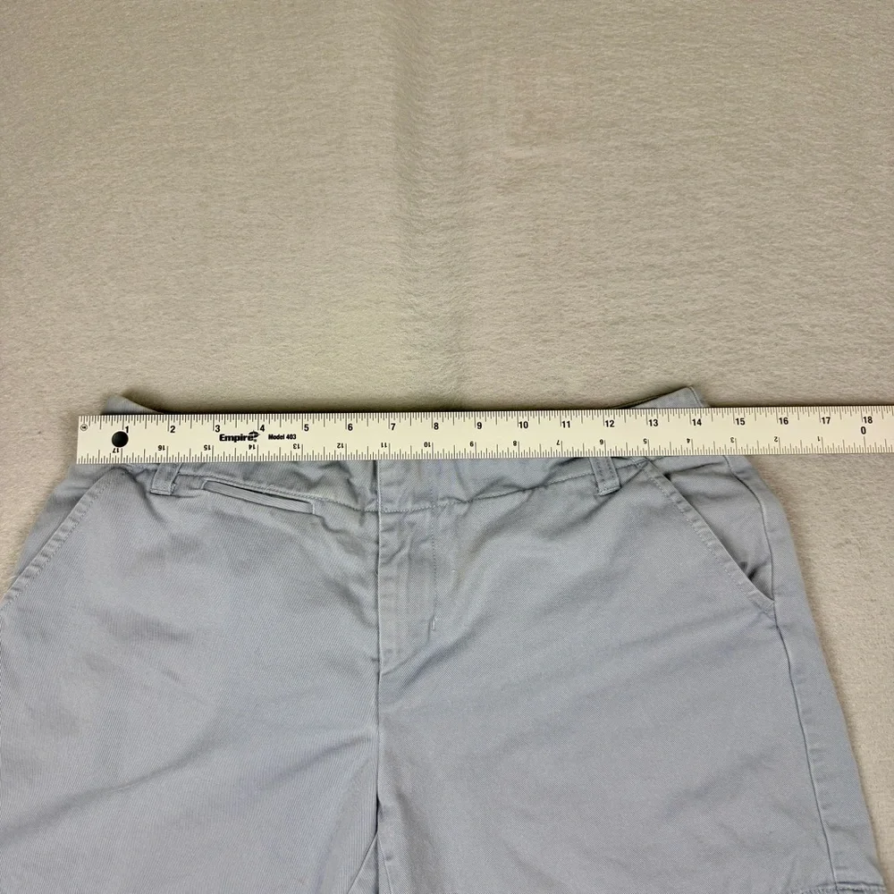 J.Crew Women’s Gray Chino Shorts Size 2 Mid Rise